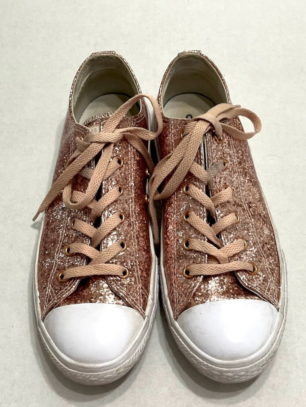 Converse Chuck Taylor All Star Low GS 'Dusk Pink Glitter' Size Juniors 6
